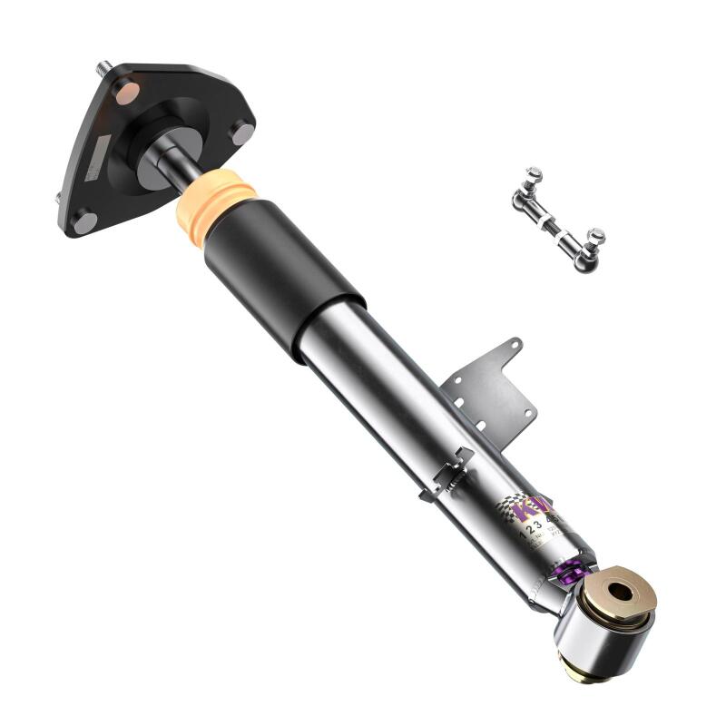 KW Variant 3 Coilover Kits for 2010-2013 X5, 2010-2014 X6 - 35220089 Kits, 3, 0.4 1.8 in. Lowered Front, 0.4 1.4 in. Lowered Rear, Shocks, Yellow Powdercoated Springs, BMW, Kit thumbnail 7