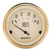 AutoMeter Golden Oldies 2-1/16in 18V Voltmeter Gauge thumbnail 6