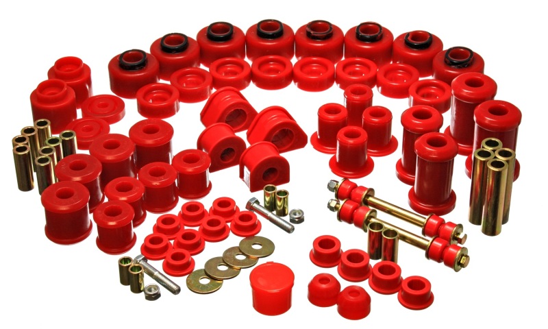 Energy Suspension 97-01 Ford Expedition/Navigator 4WD Red Hyper-Flex Master Bushing Set thumbnail 3
