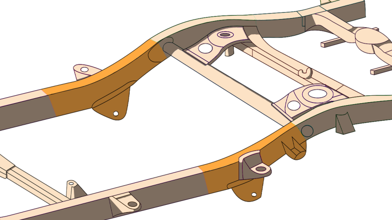 Rust Buster 1996-2002 Toyota 4Runner Mid-Rear Frame Repair Kit With C/A Mount - Right thumbnail 4