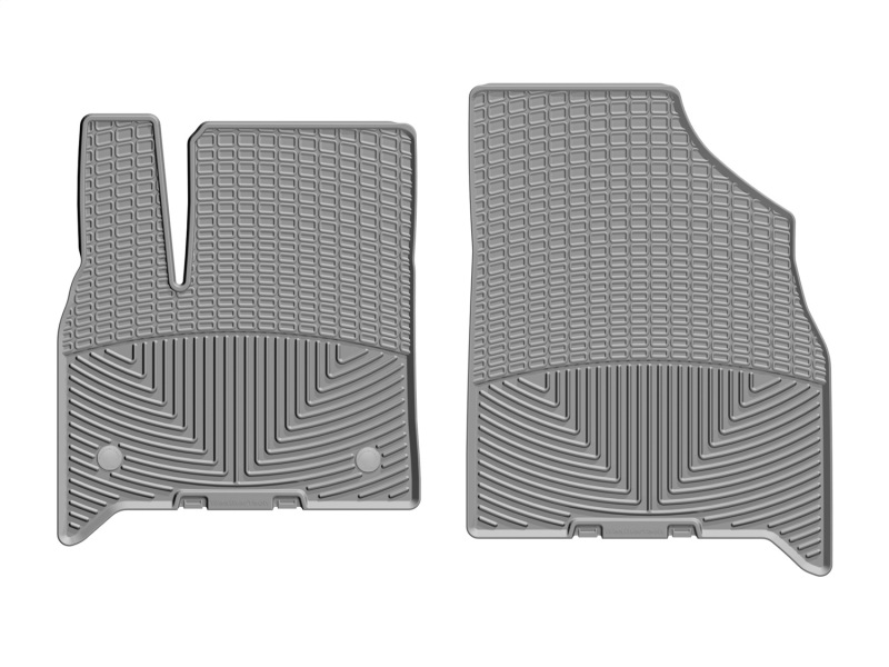 WT Rubber Mats - Front - Grey