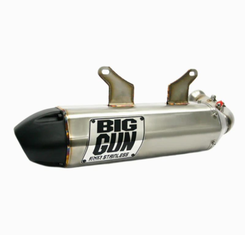 Big Gun BIG EXO Stainless SXS Slip Ons