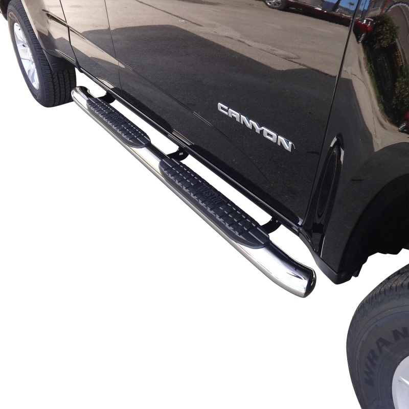 Westin 2015-2018 Chevrolet/GMC Colorado/Canyon Extended Cab PRO TRAXX 4 Oval Nerf Step Bars - SS thumbnail 8