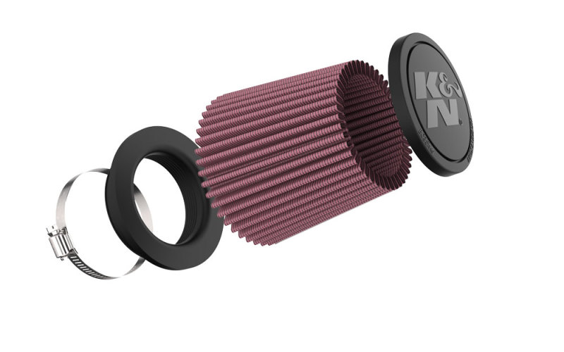 K&N Universal Clamp-On Air Filter 3in FLG /4 1/2in B / 3 1/2in T / 4 3/8in H thumbnail 3