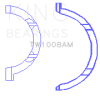 King Engine Bearings Nissan QR25DE DOHC 16 Valve Thrust Washer Set thumbnail 7