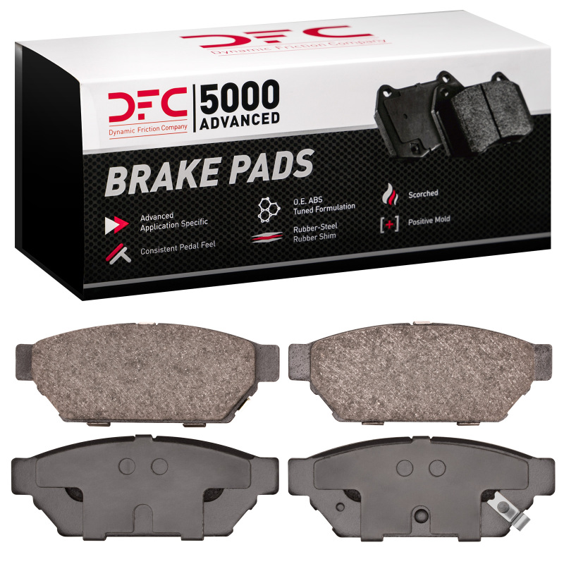 DFC 92-96 Dodge Colt Rear 5000 Advanced Ceramic Brake Pads