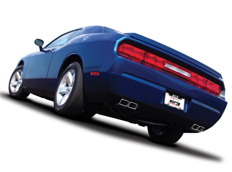 Borla 09-14 Dodge Challenger R/T 5.7L RWD 2Dr. Dual Rctgl. Angle S-Type CB Exhaust - Rear Split Exit thumbnail 5