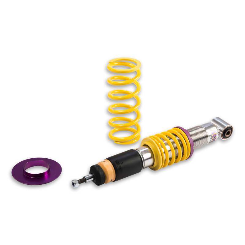 KW Variant 1 Coilover Kits for 2008-2014 IMPREZA - 10245015 Kits, 1, 0.8 2.0 in. Lowered Front, 1.2 2.1 in. Lowered Rear, Natural/Purple Shocks, Yellow Springs, Subaru, Kit thumbnail 9