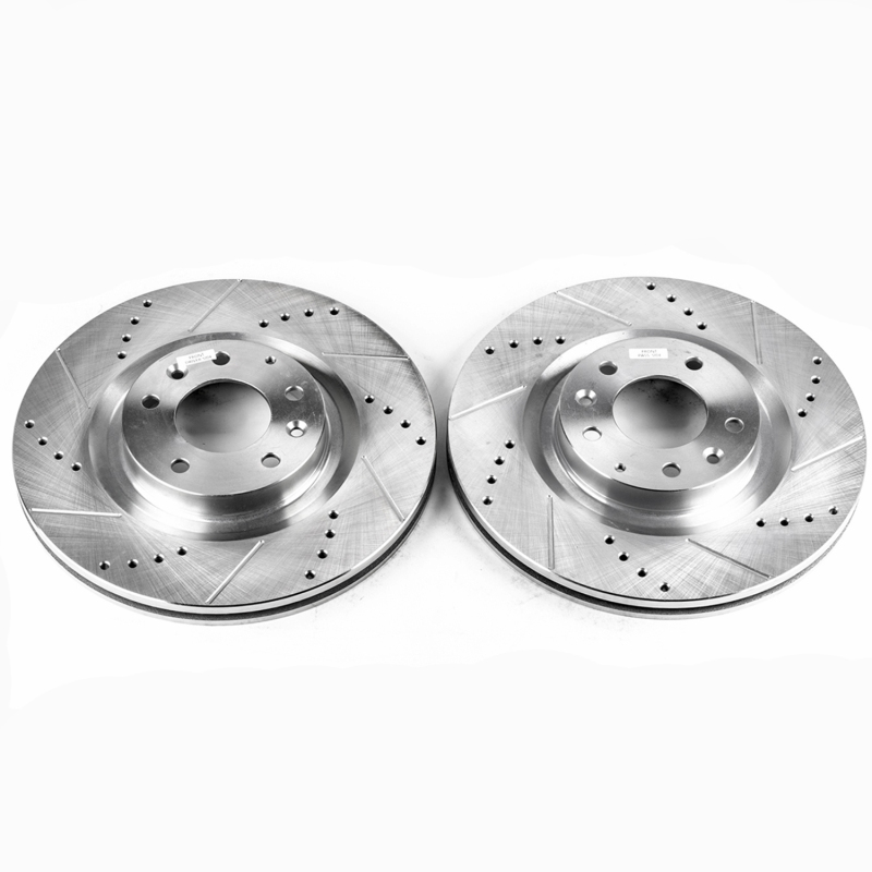 Power Stop 04-11 Mazda RX-8 Front Evolution Drilled & Slotted Rotors - Pair thumbnail 6