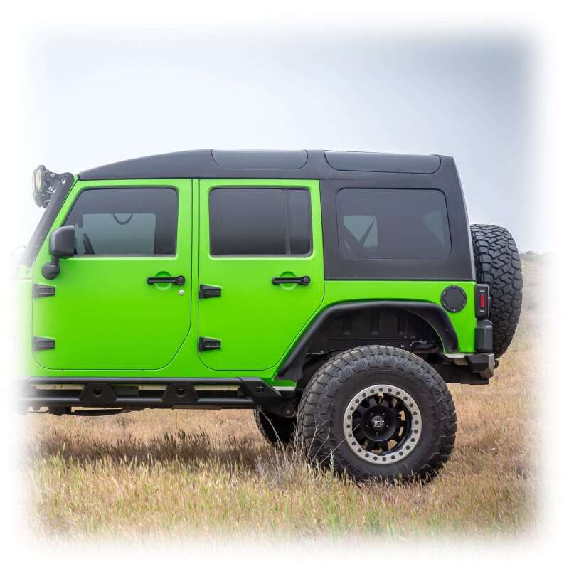 Turn Offroad 07-18 Jeep JK 4 Door Safari Hardtop 2-Piece White