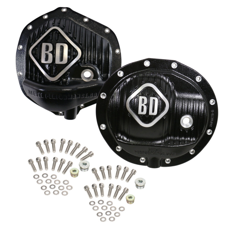 BD Diesel Differential Cover Pack Front & Rear - 14-18 Ram 2500/3500 w/o Rear Coil Springs thumbnail 2
