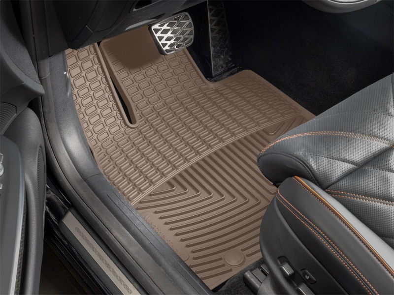 WT Rubber Mats - Front - Tan