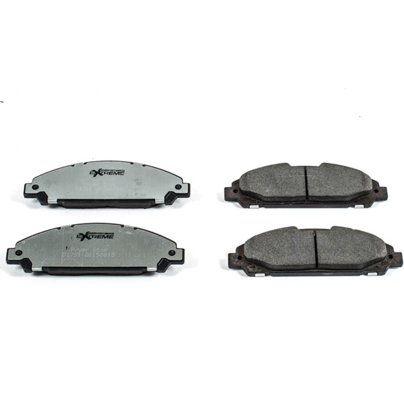 Power Stop 15-19 Ford Mustang Front Z26 Extreme Street Brake Pads w/Hardware thumbnail 2