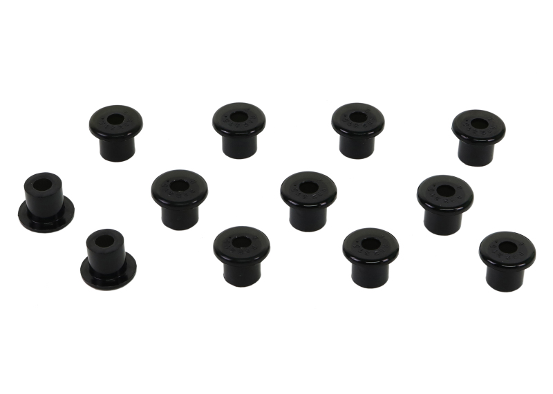 Whiteline 76-86 Jeep CJ7 Spring Eye Front/Rear and Shackle Bushing Kit thumbnail 4