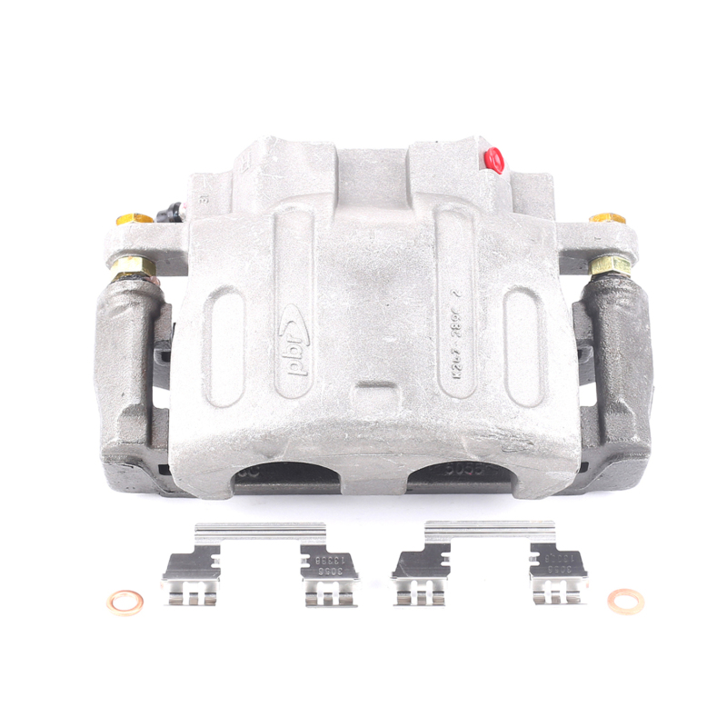 PowerStop Z17 Evolution Plus Stock Replacement Brake Kits with Calipers KCOE4599 Disc Kits, Autospecialty Calipers, Front, Solid Surface Rotors, 2-piston Calipers, Ford, Mercury, Kit thumbnail 4