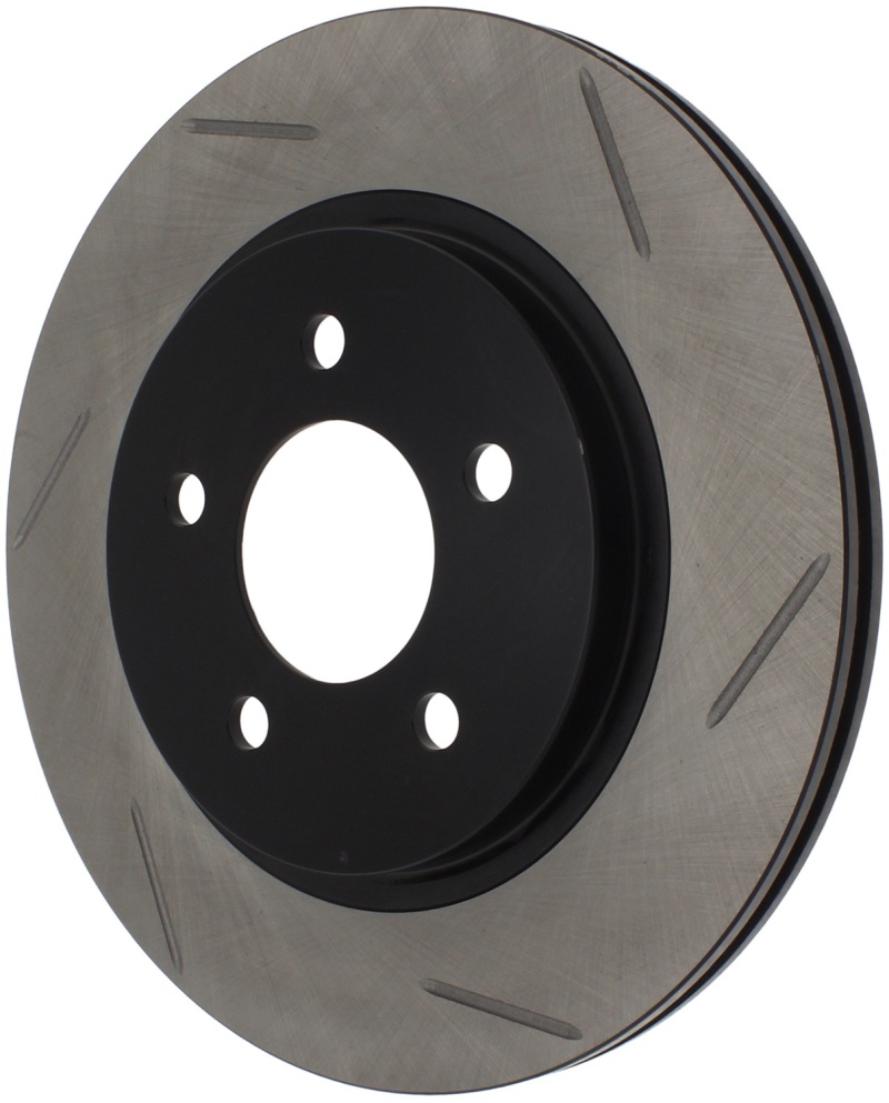 StopTech Power Slot 05-10 Mustang V6/4.0L / GT V8-4.6L Rear Left Slotted Rotor thumbnail 5
