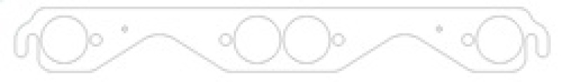 Cometic Chevrolet Gen-1 Small Block V8 .030in MLS Exhaust Manifold Gasket Set - 1.625in Round Ports thumbnail 3