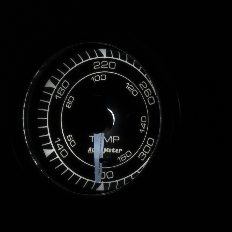 Autometer Chrono 2-1/16in 140-380 Degree Digital Stepper Motor Temperature Gauge thumbnail 7