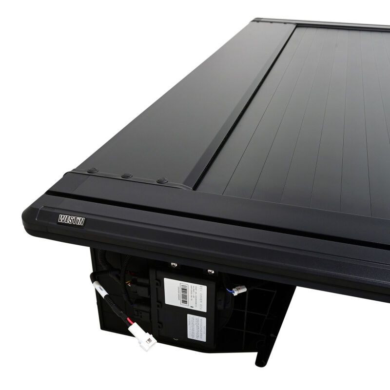 Westin 17-26 Ford F-250/F-350 SD 6.8ft Bed Electric Retractable Tonneau Cover - Black thumbnail 8