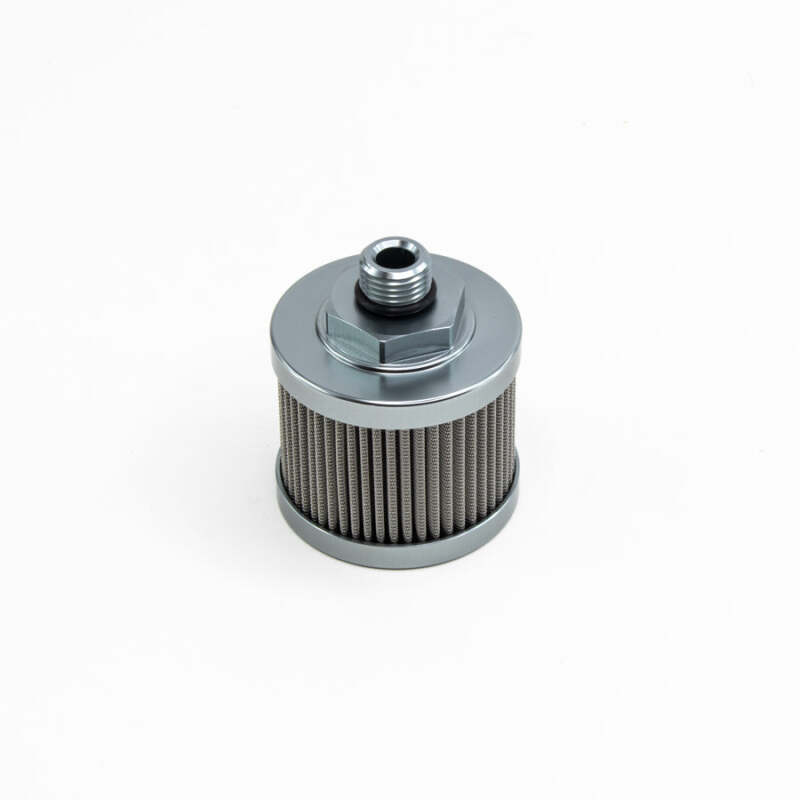 DeatschWerks Stainless Steel 6AN 100 Micron Universal Fuel Pump Pre-Filter