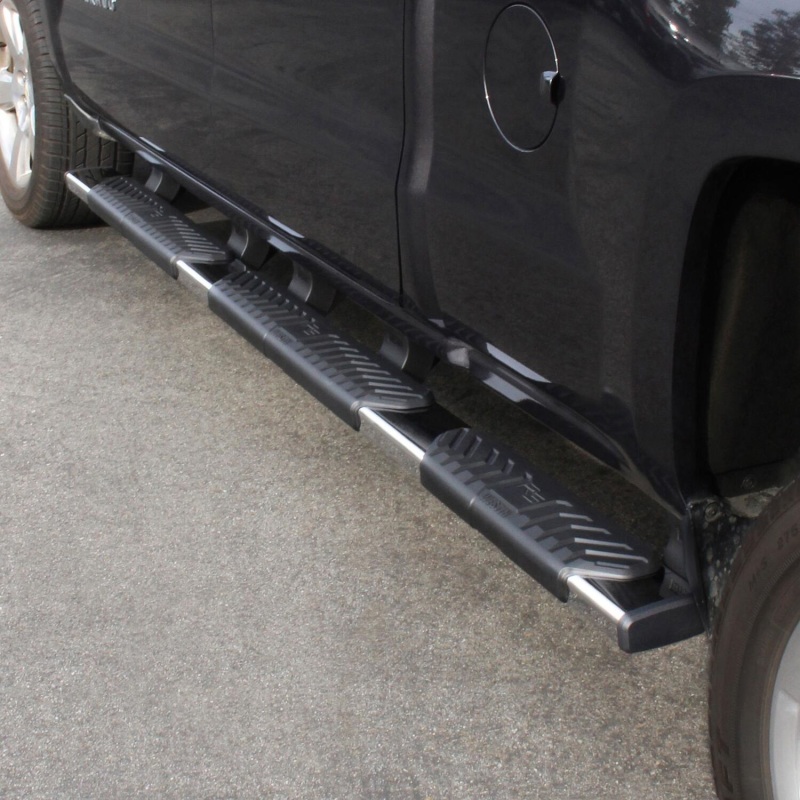 Westin 07-18 Chevrolet Silverado 1500 CC 6.5ft Bed R5 M-Series W2W Nerf Step Bars - Blk thumbnail 9