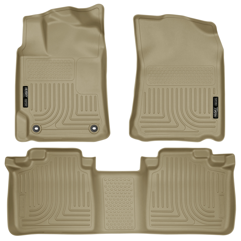 Husky Liners 2012 Toyota Camry WeatherBeater Combo Tan Floor Liners thumbnail 3