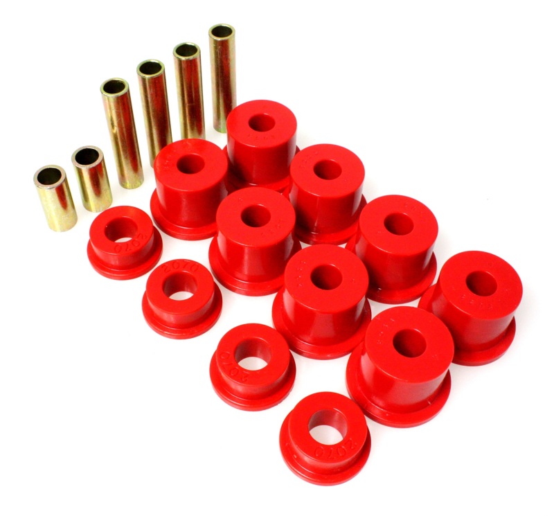 Energy Suspension Ford 4 Wd Front Spring Bushing Set - Red thumbnail 3