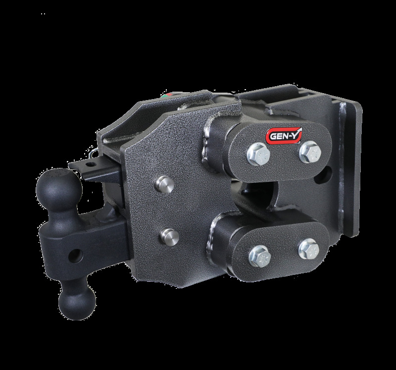 Gen-Y Victory Lane Torsion-Flex Channel Mount Class C Toterhome Hitch (2.5K-4K TW)