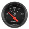 Autometer Z-Series 52mm 100-250 Degrees F. SSE Oil Temp Gauge thumbnail 6