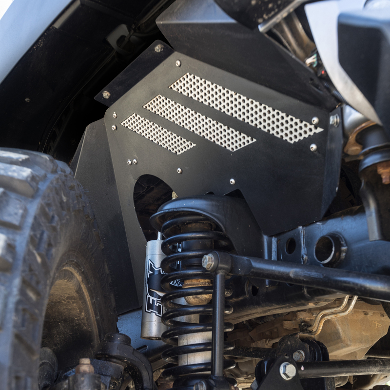 Inner Fender Liners for wheel wells, Front pair for Jeep Wrangler JL