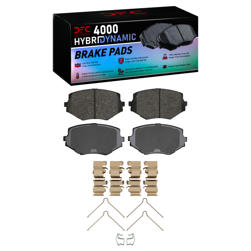DFC 94-02 Mazda Miata Front 4000 HybriDynamic Brake Pads and Hardware Kit
DFC Brake Pad Set