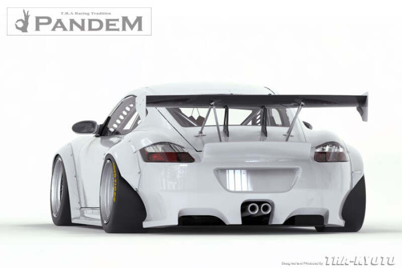GReddy 05-08 Porsche Cayman (987.1) Rocket Bunny Full Wide-Body Aero Kit w/o Wing thumbnail 5