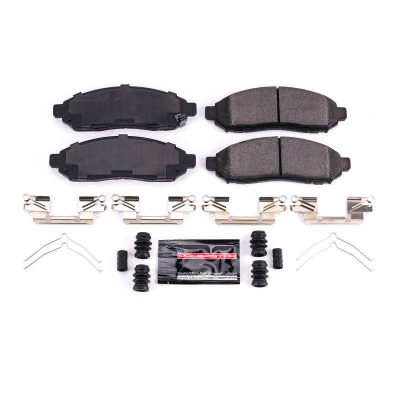 Power Stop 09-12 Suzuki Equator Front Z23 Coated Kit w/Calipers (2x psbJBR1124EVC, 1x psbS3122A, 1x psbZ23-1094) thumbnail 6