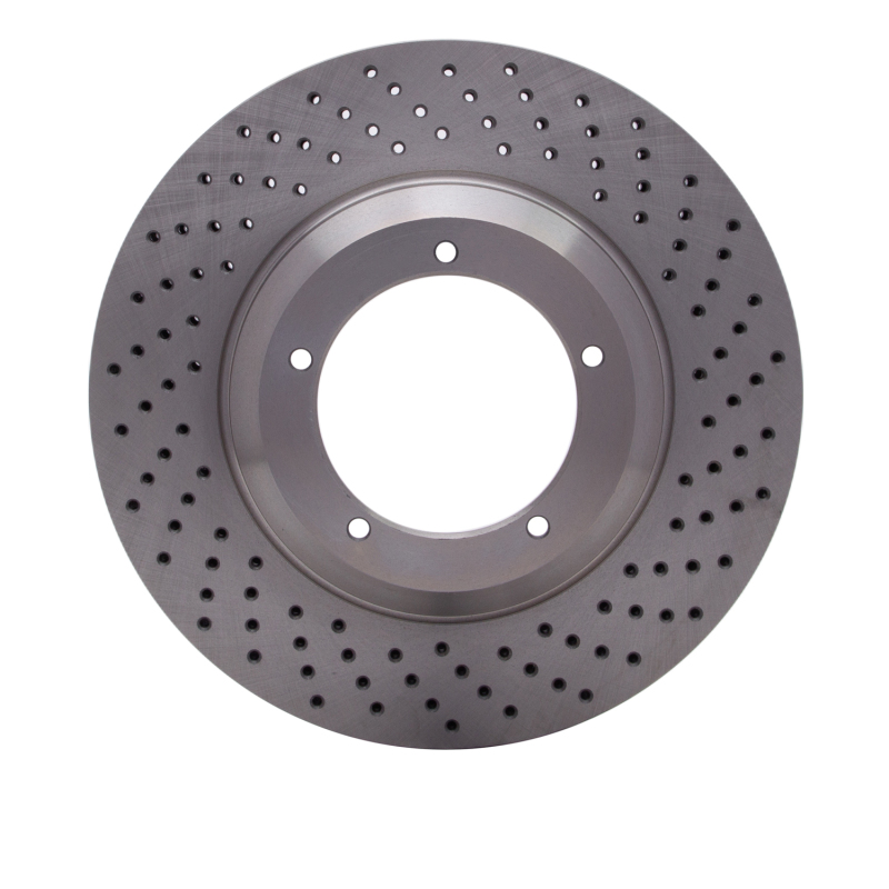 DFC 82-89 Porsche 911 Right Front Drilled Brake Rotor