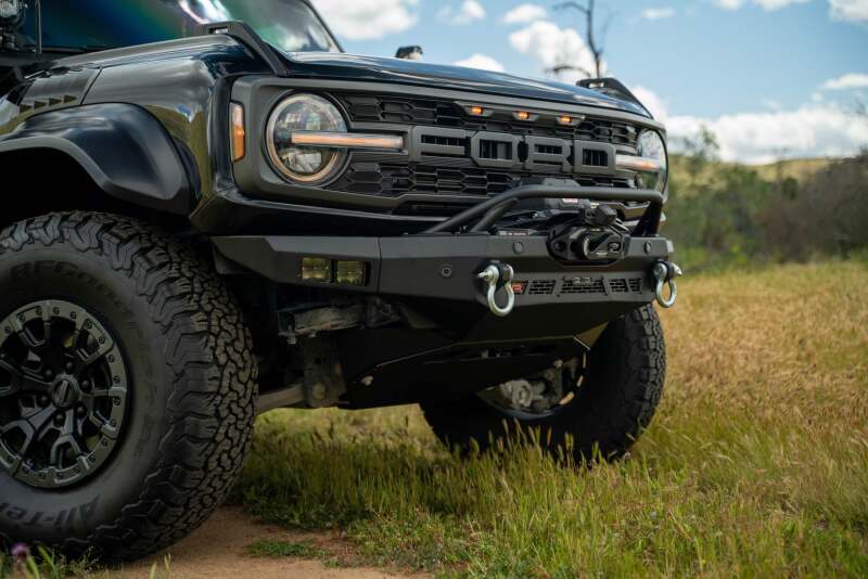 DV8 Offroad 2022+ Ford Bronco Raptor Spec Series Winch Front Bumper thumbnail 7
