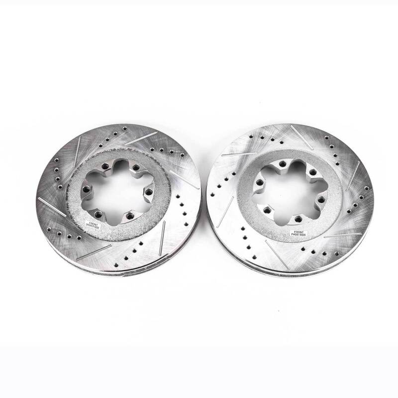 Power Stop 09-12 Chevrolet Colorado Front Evolution Drilled & Slotted Rotors - Pair thumbnail 2