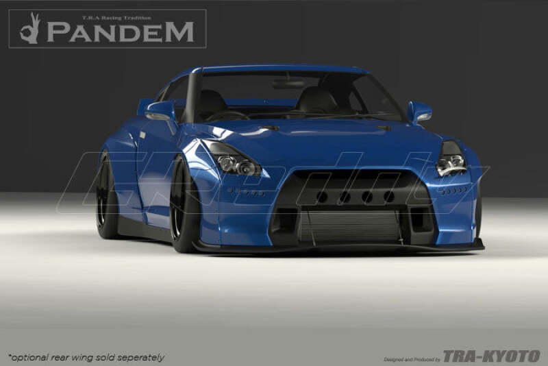 GReddy 09+ Nissan GT-R R35 Full Pandem Wide-Body Aero Kit w/o Wing thumbnail 9