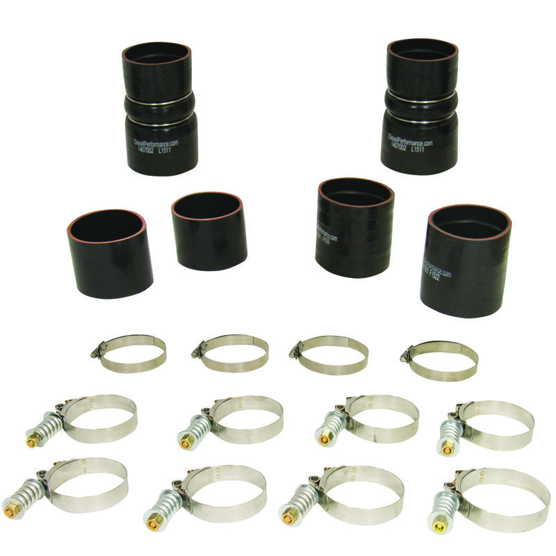 BD Diesel Intercooler Hose & Clamp Kit - 1999-2003 Ford 7.3L PowerStroke thumbnail 3