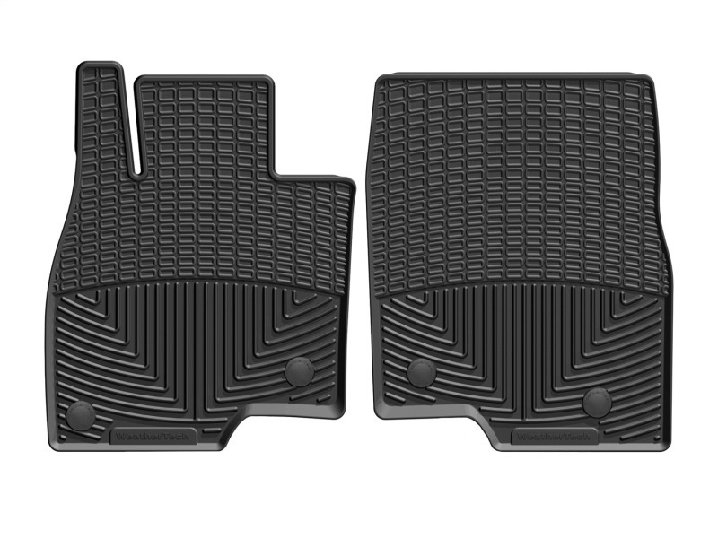 WT Rubber Mats - Front - Blk