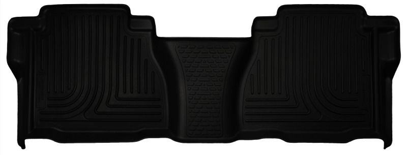 Husky Liners 07-13 Toyota Tundra Crew Cab / Ext Cab WeatherBeater Black 2nd Seat Floor Liners thumbnail 7