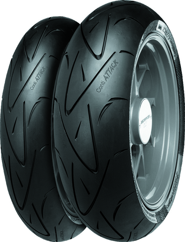 Continental ContiSportAttack - 120/70 ZR 17 M/C (58W) TL Front