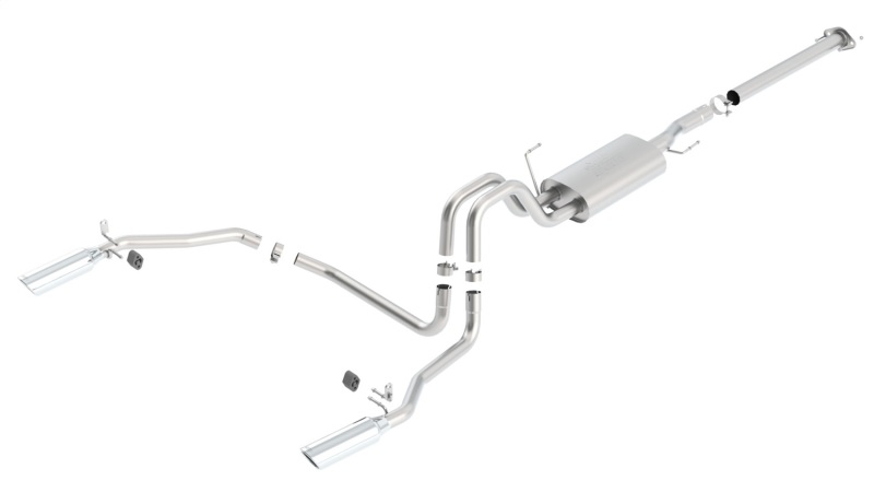 Borla 11-14 Ford F-150 5.0L AT 2/4WD Aggressive ATAK SS Catback Exhaust thumbnail 6