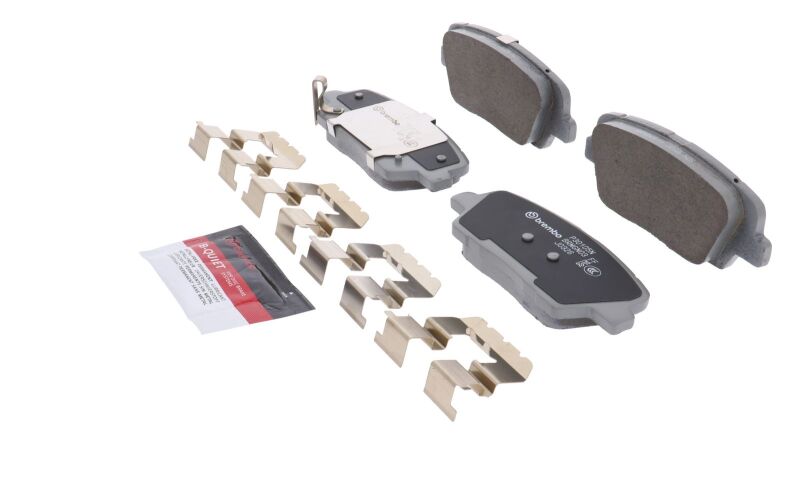 Brembo 17-18 Kia Sorento/ Hyundai Santa Fe Sport Rear NAO Brake Pad thumbnail 7