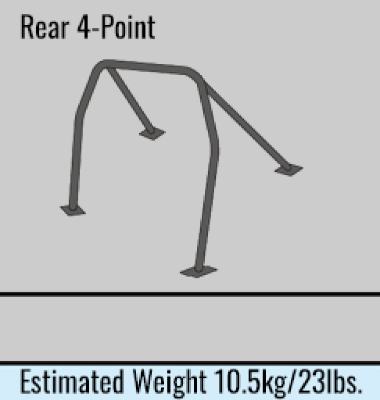 Cusco GRB Impreza 4 Passenger 5P Roll Cage Safety21 (S/O / No Cancel)