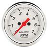 Autometer Arctic White 2-1/16in 7k RPM In-Dash Tachometer thumbnail 6