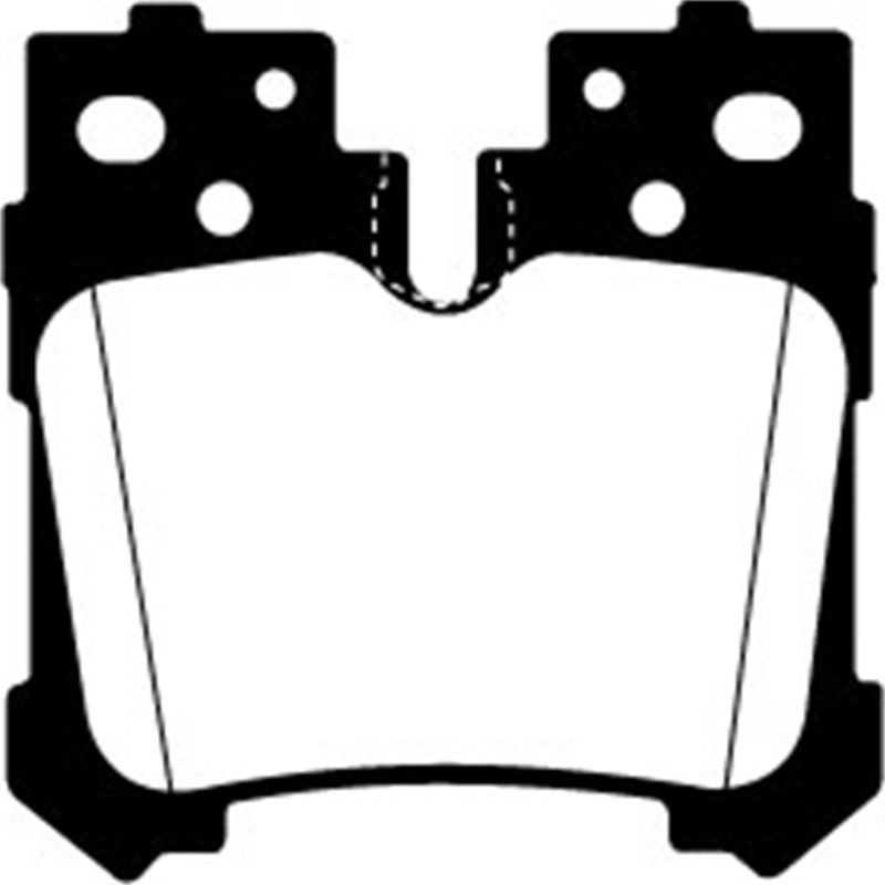EBC S9 Brake Pad and Rotor Kit (1x ebcDP41812R, 1x ebcUSR7534) thumbnail 6