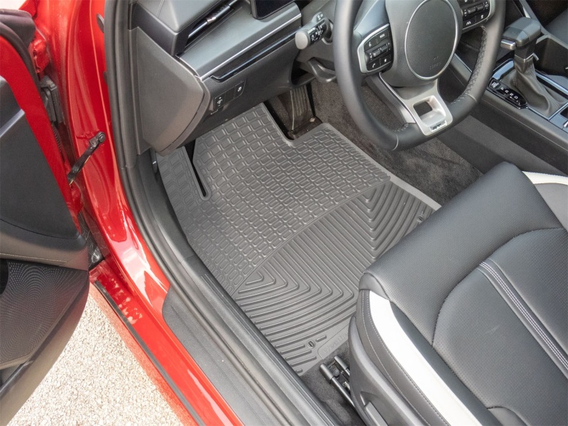 WT Rubber Mats - Front - Grey
