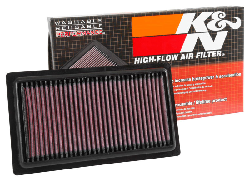 K&N 2014-2016 Hyundai i20 L4-1.4L DSL Replacement Drop In Air Filter thumbnail 6