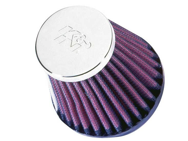 K&N Universal Clamp-On Air Filter 2in FLG / 3-1/8in B / 2in T / 3in L thumbnail 2