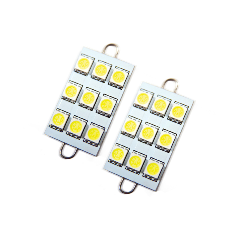 Oracle 44MM 6 LED 3 Chip - Loop Festoon Bulbs (Pair) - White thumbnail 2